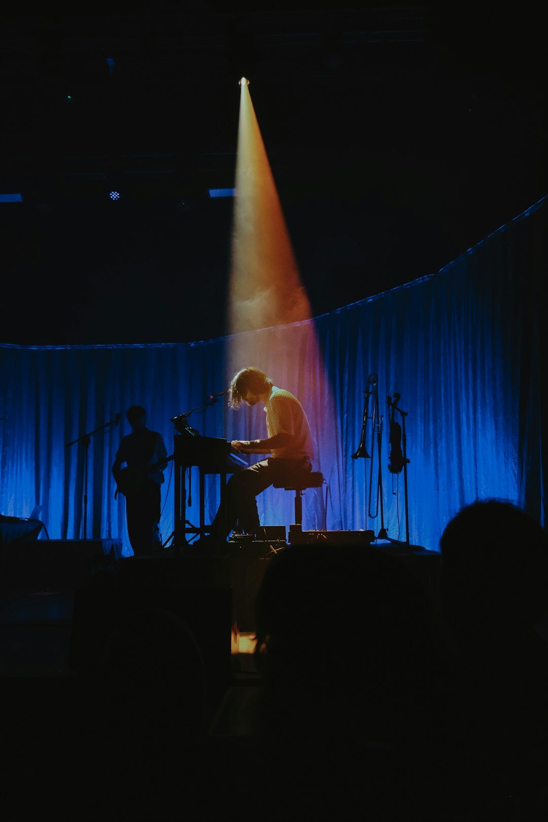 comedian on stage